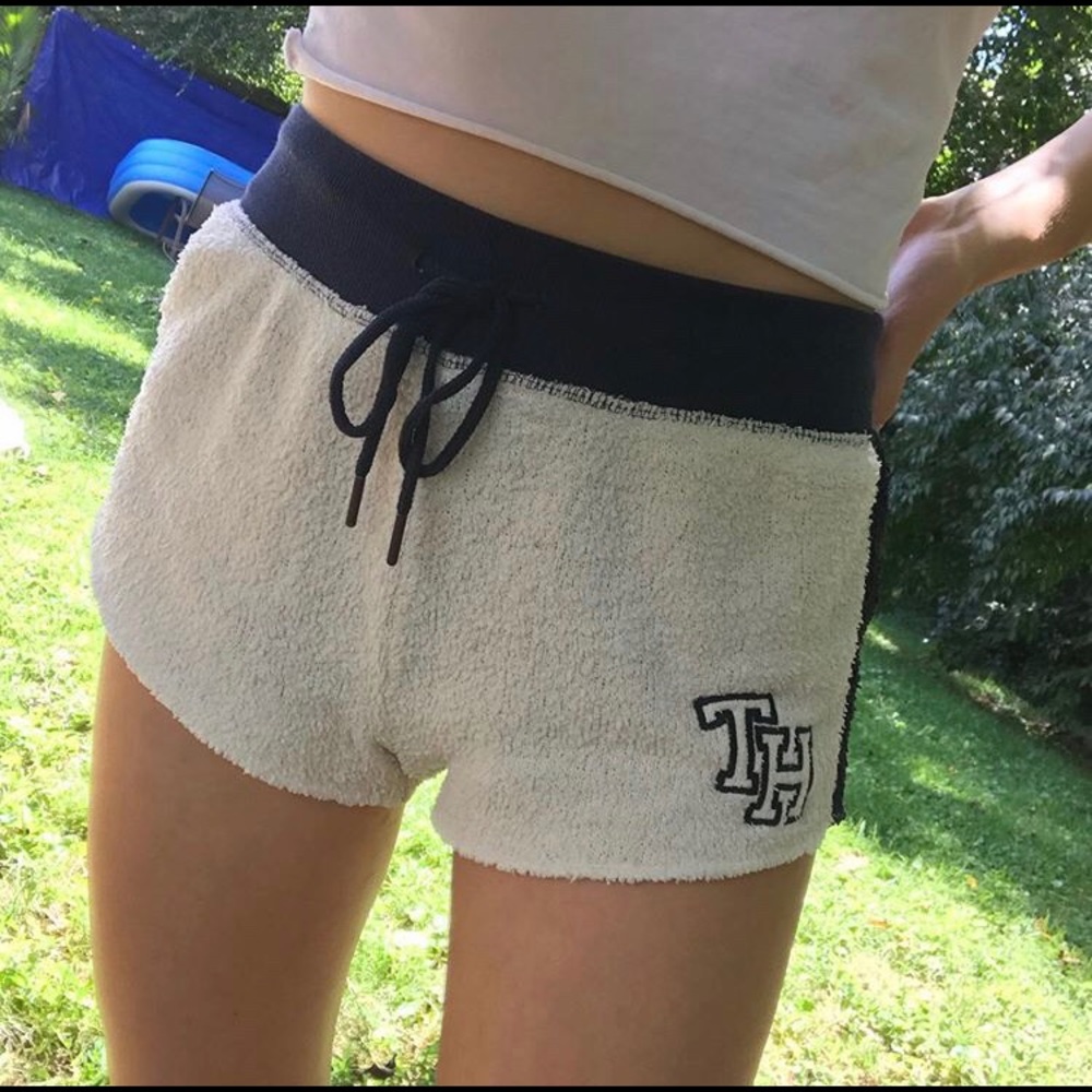 Fluffy shorts